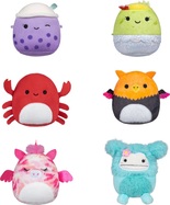 Squishmallows Micromallows Balenie 6 ks – Gryf, Alicorn, Burrito, Krab, Bigfoot, Boba