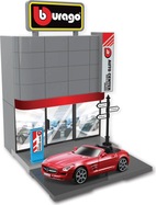 Bburago 1:43 Street Fire City Autohändler