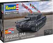 Plastic ModelKit tank 03368 - Leopard 2A4 - Special Decoration 40th Anniversary (1:35)