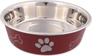 Miska Trixie nerezová, plastový povrch 17cm 750ml