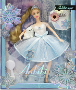 Anbibi Kvetinová bábika Lucinka 28cm