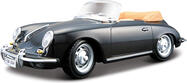 Bburago 1:24 Porsche 356 B Cabriolet Schwarz