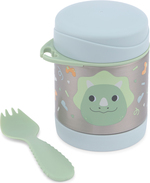 SKIP HOP Thermos per cibo con cucchiaio/forchetta Besties Squad Dino 3r+