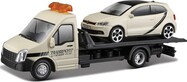 Bburago 1:43 Odťahovka + VW Polo GTI biele