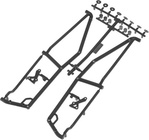 Axialseiten des Rohrrahmens