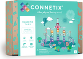 CONNETIX® Pastel Ball Run Pack magnetická stavebnica 106 ks