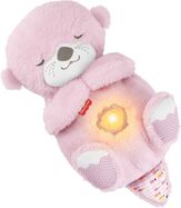 Fisher Price maznavá a ukľudňujúca ružová vydra