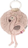 Plyšová knižka plameniak, Pink