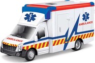 Bburago 1:43 servisné vozidlá Ambulance with Stretcher