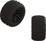 Arrma koleso s pneu dBoots Fortress, disk čierny (2)