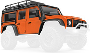 Traxxas karoséria Land Rover Defender oranžová