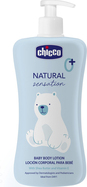 CHICCO Mlieko telové Natural Sensation s bambuckým maslom a vitamínom E 500ml, 0m+