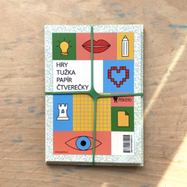 Poketo HRY – CERUZKA – PAPIER – ŠTVORČEKY