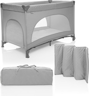 Postieľka skladacia Lely, Silver Grey