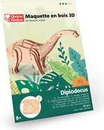 GRAINE CREATIVE 3D Puzzle Diplodocus 38kos