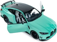 1:18 BMW M4 PERFORMANCE PARTS SOLIDO WORKS TURQUOISE