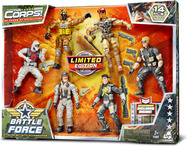 Die Truppe! Soldat 6 bewegliche Figuren 10,5 cm