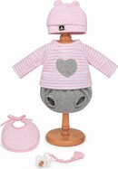 Guca 10072-136 abbigliamento per bambola bebè taglia 42–46 cm con accessori