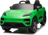 Elektromos kisautó Porsche Macan 12V hátsókerék-meghajtással és licenccel (Egyszemélyes),