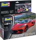 ModelSet auto 67714 - Corvette C8 Coupé (1:24)