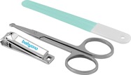BABYONO Set detská manikúra mint
