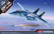 Model Kit letadlo 12626 - USN F-14A V-84 "Jolly Rogers" (1:144)