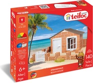 TEIFOC Baukasten Sommerhaus 130 Teile