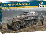 Model Kit military 7077 - Sd.Kfz. 251/8 Ambulance (1:72)