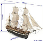 OCCRE HMS Terror 1:75 kit