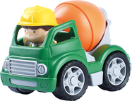 Playgo Auto stavebné s figúrkou 14x9,9x10,7 cm