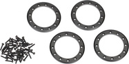 Traxxas hliníkový beadlock krúžok 2.2" čierny (4)