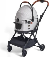 FIKAGO Poussette pour chats / chiens Flytta Plus Grey Husky