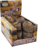 Pochúťka Nature Land BRUNCH XL srdiečko s lístkami Displej 90g 14ks