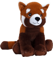 Plyš Keel Panda červená 30cm