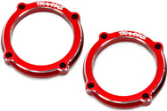 Traxxas Aluminium-Scheinwerfer-Ring rot (2)