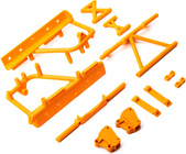 Structuri axiale ale cadrului, paturi baterie portocaliu: RBX10