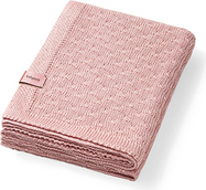 BABYONO Deka pletená bambusová Pink