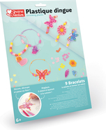 GRAINE CREATIVE Komplet za izdelavo zapestnic iz skrčljive folije