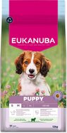 Krmivo EUKANUBA Puppy Small &amp; Medium rich in lamb 12 kg