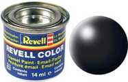 Barva Revell emailová - 32302: hedvábná černá (black silk)