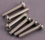 Traxxas skrutka krížová M3x15mm polguľatá hlava zink. (6)