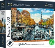 Trefl Prime puzzle 1000 UFT - Paseos: Otoño en Ámsterdam, Países Bajos