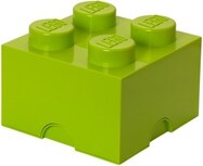 LEGO® tárolódoboz 4 - világoszöld 250 x 250 x 180 mm