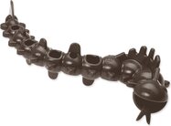 Hračka Ecomfy Olive Eco Dental červ, plastová zelená 8cm