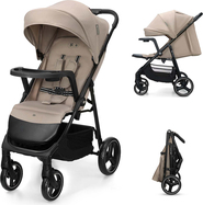 KINDERKRAFT Cărucior sport Trig 3 Tray Stone Beige