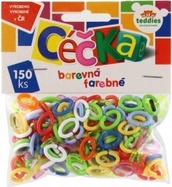 Céčka farebné 150 ks plast v sáčku