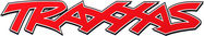 Traxxas PVC samolepka červená 27x7cm