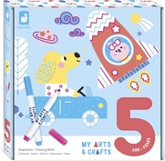 Janod My arts&amp;crafts Kreatívna sada Príprava na písanie od 5 rokov