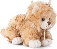 BUKOWSKI LITTLE LOKE Katze rostfarben mit brauner Schleife unter dem Hals (15 cm)