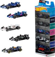 Mattel Hot Wheels 5 db kisautó - formula 1